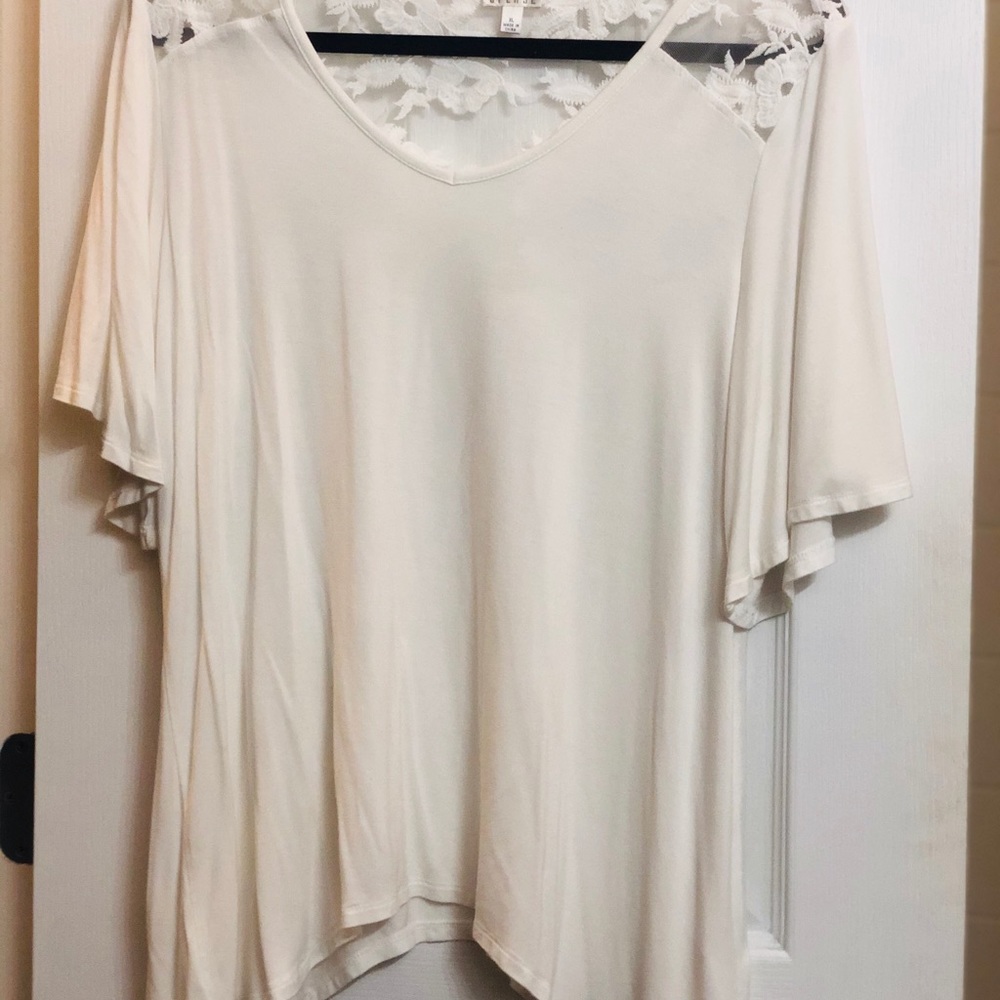 White dressy top